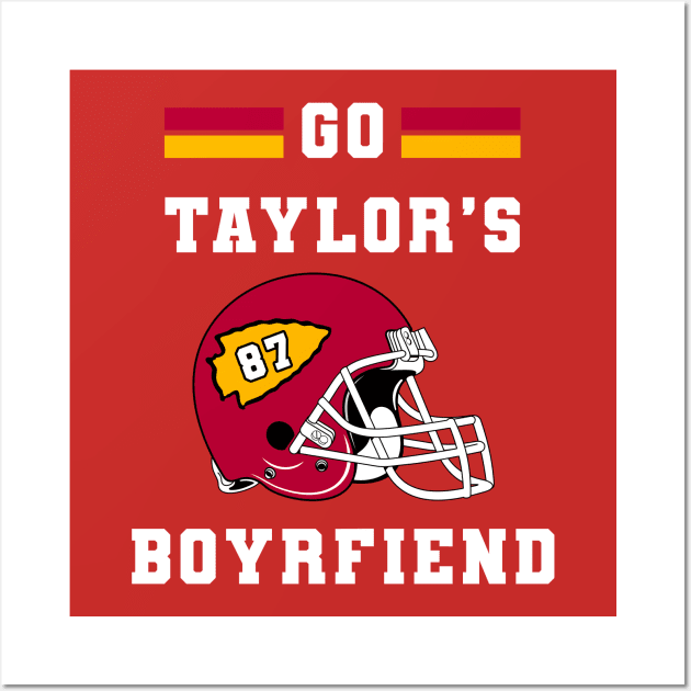 Go Taylor's Boyfriend Wall Art by Tandit Store